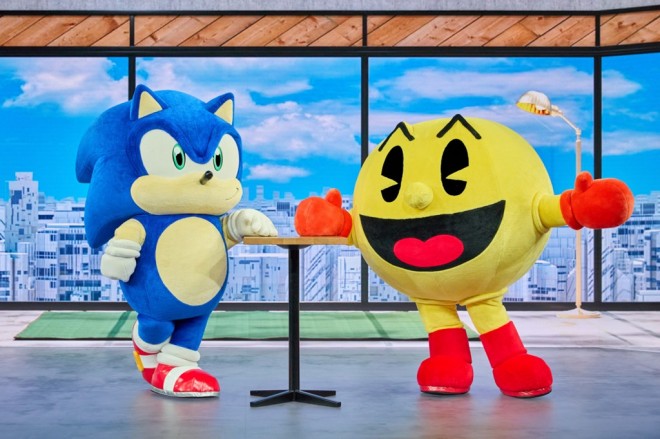 Sonic, Pac-Man